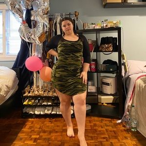 Camouflage sport dress